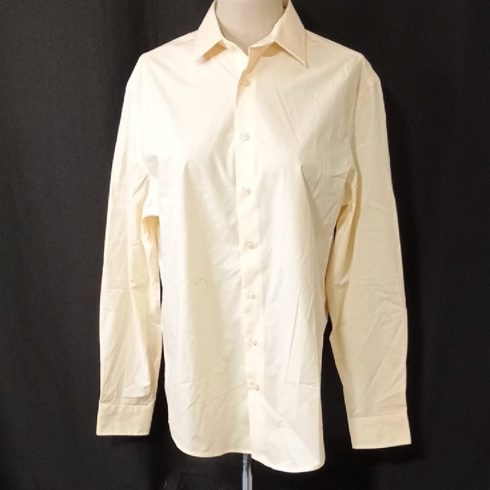 Men's Cream Dress Shirt